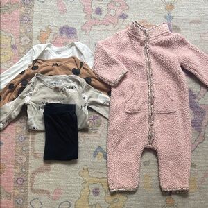 Baby Girl 6 Month Carters Winter Lot